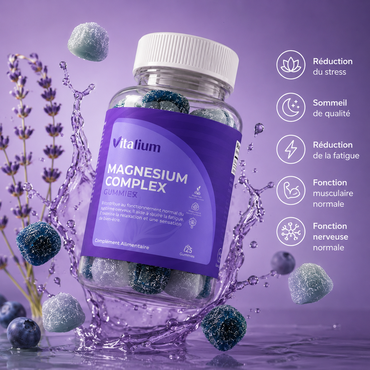 VITALIUM Magnesium Complex Gummies