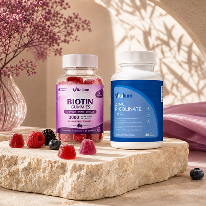 Pack Beauté VITALIUM – Biotin + Zinc
