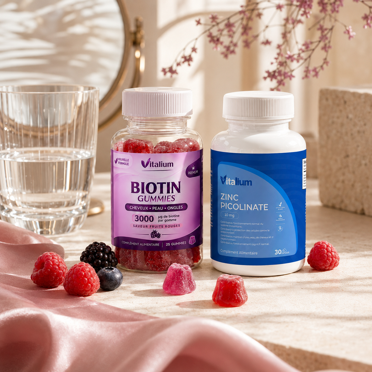 Pack Beauté VITALIUM – Biotin + Zinc