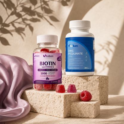 Pack Beauté VITALIUM – Biotin + Zinc