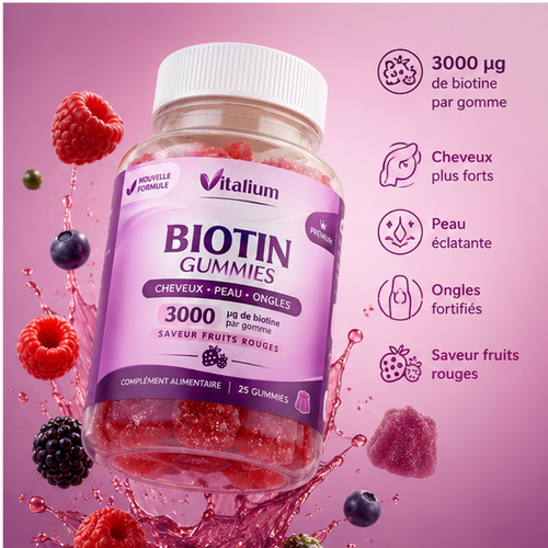 VITALIUM Biotin Gummies